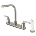 Kingston FB718EFL 8-Inch Centerset Kitchen Faucet with Sprayer FB718EFL